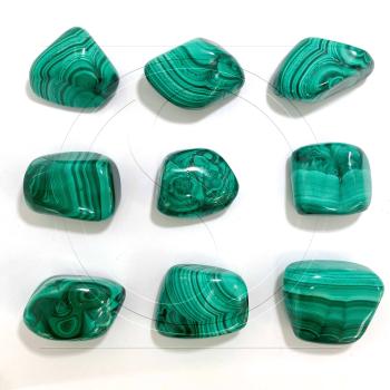 12 Malachite zum Beispiel